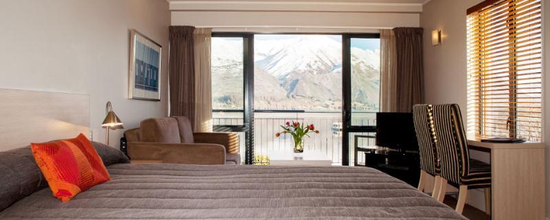 The Moorings Motel And Apartments Wanaka Bagian luar foto